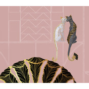 Панно Applico, коллекция TWO, артикул VR.0026-G1: премиальные дизайнерские обои для стильного интерьера