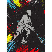 Панно Applico, коллекция Wallpaper Collection, артикул Хоккеист