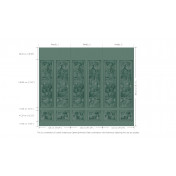 Панель Arte, коллекция Moooi Wallcovering Green House, артикул MO5052