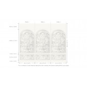 Панель Arte, коллекция Moooi Wallcovering Green House, артикул MO5055