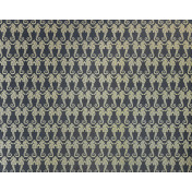 Английские обои Barneby Gates, коллекция Book vol.4, артикул BG1400101/Seahorse/Gold On Charcoal