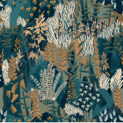 Французские обои Casamance, коллекция Jardin Felicia, артикул 76570406