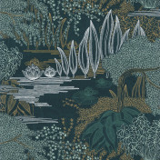 Французские обои Casamance, коллекция Square Jasmin, артикул 75680304