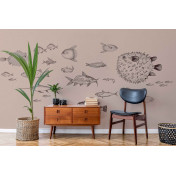 Панно Coordonne, коллекция Naturae, артикул 9500600N: премиальные дизайнерские обои для стильного интерьера