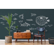 Панно Coordonne, коллекция Naturae, артикул 9500602V: премиальные дизайнерские обои для стильного интерьера