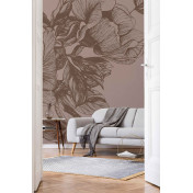 Панно Coordonne, коллекция Naturae, артикул 9500703V: премиальные дизайнерские обои для стильного интерьера