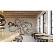 Панно Coordonne, коллекция Naturae, артикул 9500801N: премиальные дизайнерские обои для стильного интерьера