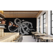 Панно Coordonne, коллекция Naturae, артикул 9500802V: премиальные дизайнерские обои для стильного интерьера