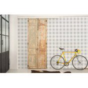 Испанские обои Coordonne, коллекция Stripes & Checks, артикул A00747N: премиальные дизайнерские обои для стильного интерьера