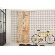 Испанские обои Coordonne, коллекция Stripes & Checks, артикул A00750V: премиальные дизайнерские обои для стильного интерьера