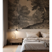 Панно Coordonne, коллекция Victorian, артикул B00367N: премиальные дизайнерские обои для стильного интерьера