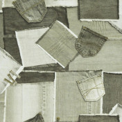 Бельгийские обои Covers, коллекция Elements, артикул Patchwork Cowboy 39-Beige