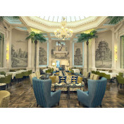 Английские обои De Gournay, коллекция Papiers Peints Panoramiques, артикул English Landscape/E-09