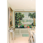 Английские обои De Gournay, коллекция Papiers Peints Panoramiques, артикул Rives du Bosphore/E-18