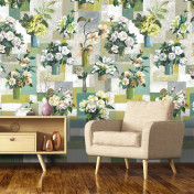 Английские обои Designers Guild, коллекция Pottery Studio, артикул PDG1206/01: премиальные дизайнерские обои для стильного интерьера