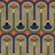 Китайские обои Faboie, коллекция Egypt Impressions, артикул F-EI3002