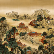 Панно Faboie, коллекция Silk Painting 4, артикул F-SN4101