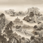 Панно Faboie, коллекция Silk Painting 4, артикул F-SN4103