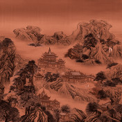 Панно Faboie, коллекция Silk Painting 4, артикул F-SN4105