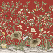 Панно Faboie, коллекция Silk Painting 4, артикул F-SN4125