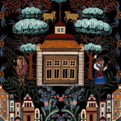 Панно Faboie, коллекция Silk Painting 4, артикул F-SN4161