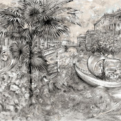 Панно Faboie, коллекция Silk Painting I, артикул F-VE1001