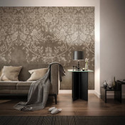 Российские обои Factura, коллекция Collection 2021, артикул CONCRETE LEAF/1: премиальные дизайнерские обои для стильного интерьера