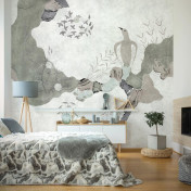 Российские обои Factura, коллекция Collection 2021, артикул CRETA/4: премиальные дизайнерские обои для стильного интерьера