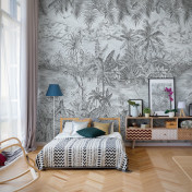 Российские обои Factura, коллекция Collection 2021, артикул JUNGLA ESTAMPA/1: премиальные дизайнерские обои для стильного интерьера
