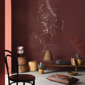 Российские обои Factura, коллекция Collection 2021, артикул MON AMI/6: премиальные дизайнерские обои для стильного интерьера