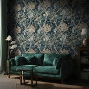 Российские обои Factura, коллекция Collection 2021, артикул MORRIS/5: премиальные дизайнерские обои для стильного интерьера