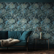 Российские обои Factura, коллекция Collection 2021, артикул MORRIS/6: премиальные дизайнерские обои для стильного интерьера