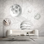 Российские обои Factura, коллекция Collection 2021, артикул SPACE/8: премиальные дизайнерские обои для стильного интерьера