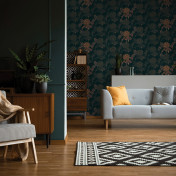 Российские обои Factura, коллекция Collection 2021, артикул TANGERINE/2: премиальные дизайнерские обои для стильного интерьера