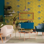 Российские обои Factura, коллекция Collection 2021, артикул TANGERINE/5: премиальные дизайнерские обои для стильного интерьера