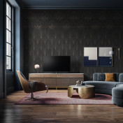 Панно Factura, коллекция Collection 2024, артикул LIRIO DE ORO/7: премиальные дизайнерские обои для стильного интерьера