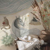 Панно Factura, коллекция Collection 2024, артикул NAIVE/1: премиальные дизайнерские обои для стильного интерьера