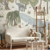 Панно Factura, коллекция Collection 2024, артикул NAIVE/1: премиальные дизайнерские обои для стильного интерьера