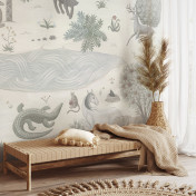 Панно Factura, коллекция Collection 2024, артикул NAIVE/2: премиальные дизайнерские обои для стильного интерьера