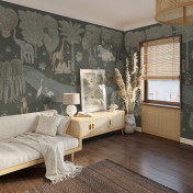 Панно Factura, коллекция Collection 2024, артикул NAIVE/4: премиальные дизайнерские обои для стильного интерьера