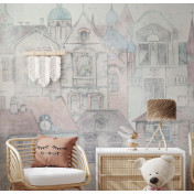 Российские обои Factura, коллекция Kids, артикул ANDERSEN/2: премиальные дизайнерские обои для стильного интерьера