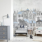 Российские обои Factura, коллекция Kids, артикул ANDERSEN/4: премиальные дизайнерские обои для стильного интерьера