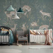 Российские обои Factura, коллекция Kids, артикул BAMBI/6: премиальные дизайнерские обои для стильного интерьера