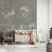 Российские обои Factura, коллекция Kids, артикул BAMBI/8: премиальные дизайнерские обои для стильного интерьера