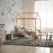 Российские обои Factura, коллекция Kids, артикул BAMBINI/5: премиальные дизайнерские обои для стильного интерьера