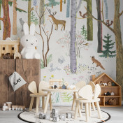 Российские обои Factura, коллекция Kids, артикул FAIRY TALE/1: премиальные дизайнерские обои для стильного интерьера