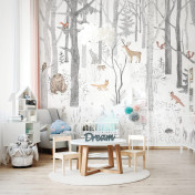 Российские обои Factura, коллекция Kids, артикул FAIRY TALE/3: премиальные дизайнерские обои для стильного интерьера