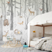 Российские обои Factura, коллекция Kids, артикул FAIRY TALE/3: премиальные дизайнерские обои для стильного интерьера