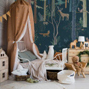 Российские обои Factura, коллекция Kids, артикул FAIRY TALE/7: премиальные дизайнерские обои для стильного интерьера