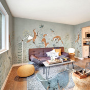 Российские обои Factura, коллекция Kids, артикул FOXY/1: премиальные дизайнерские обои для стильного интерьера